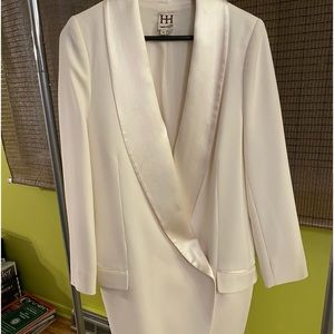 Cream Haute Hippie dress size 10